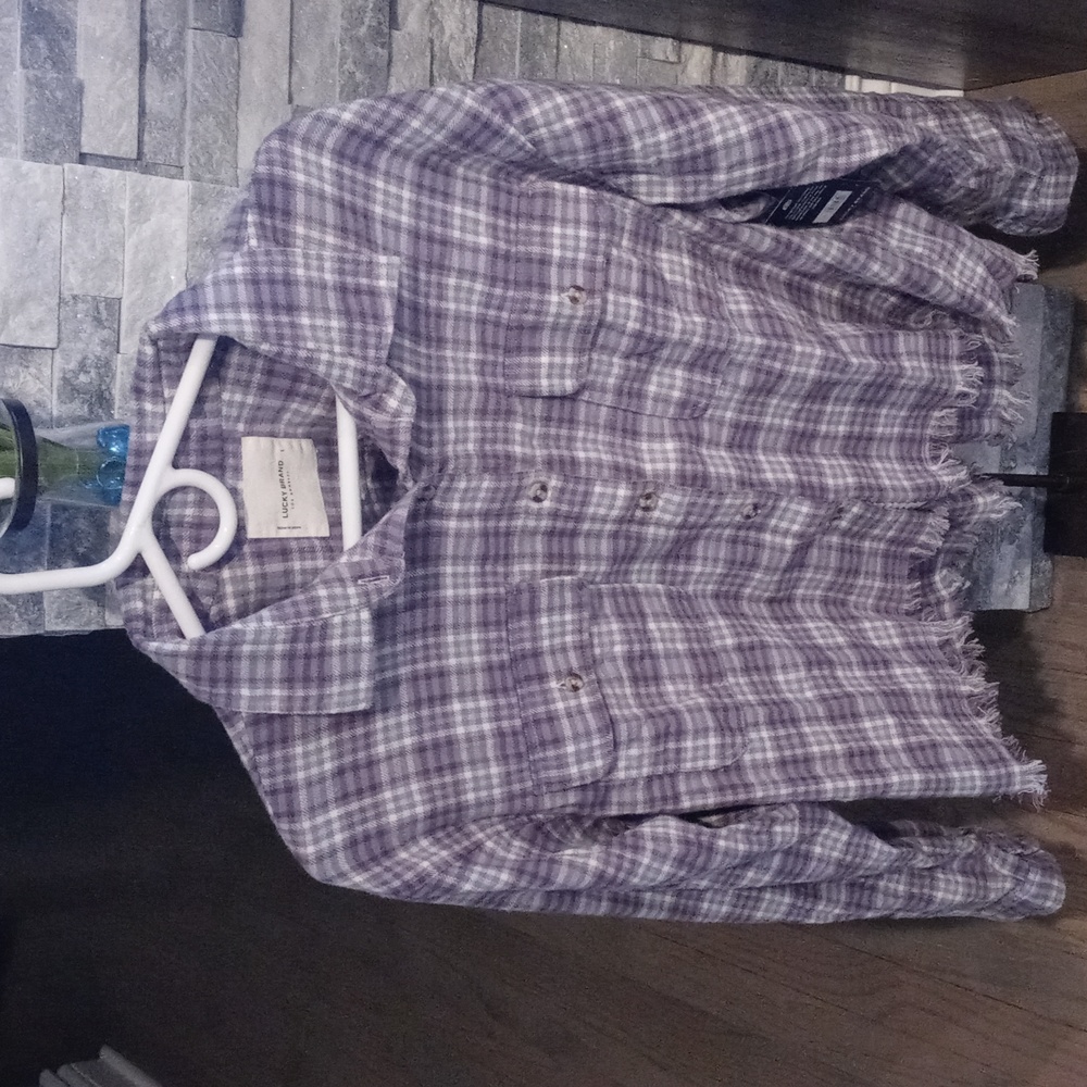 Nwt Lucky Women's flannel large